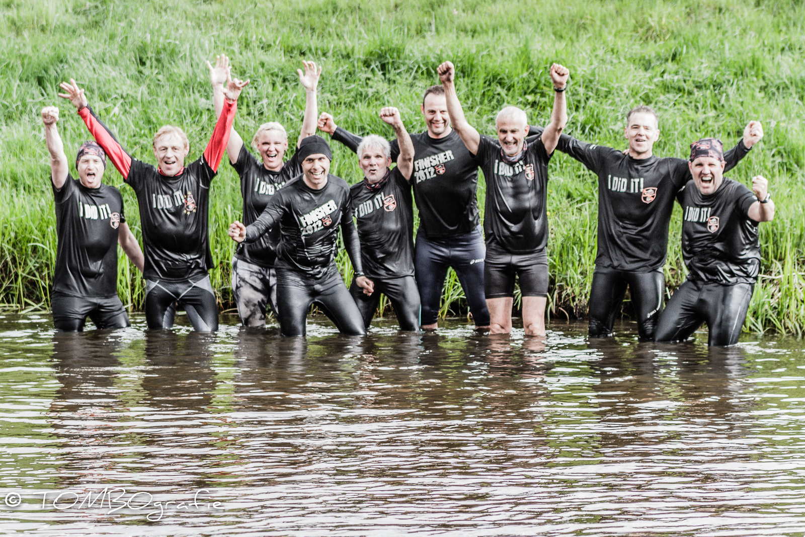 Lauftreff Gnadenlos trainiert für den Strongmen Run 2014