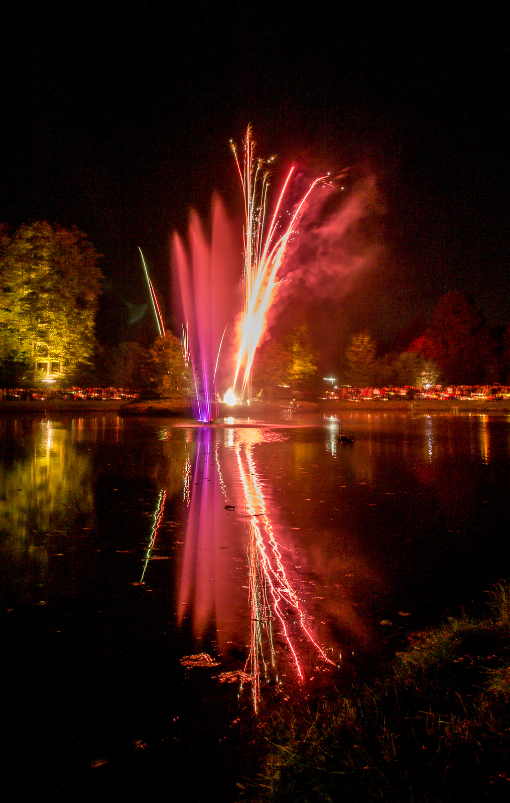 Lichterfest im Stadtpark Lohne