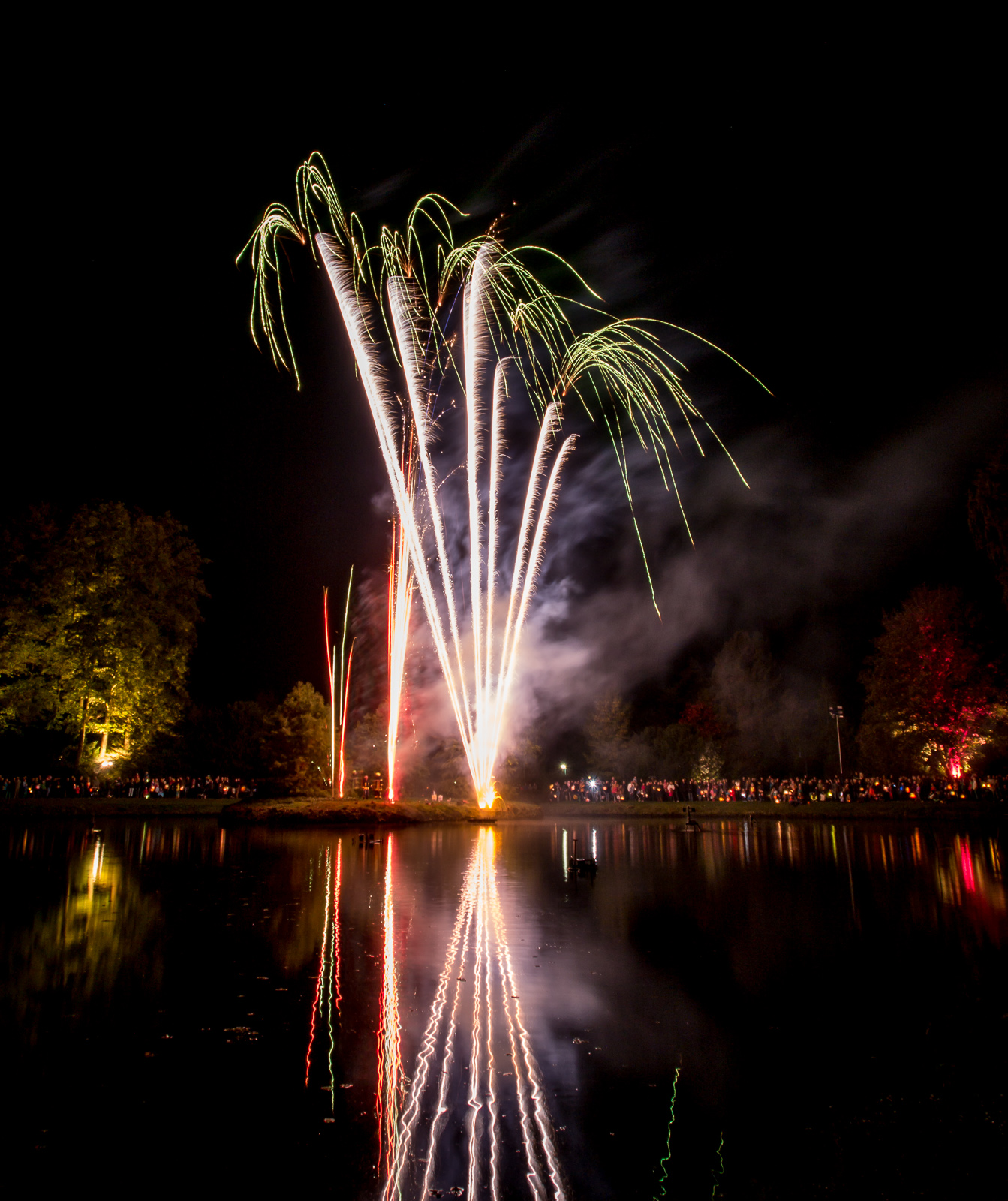 Lichterfest im Stadtpark Lohne